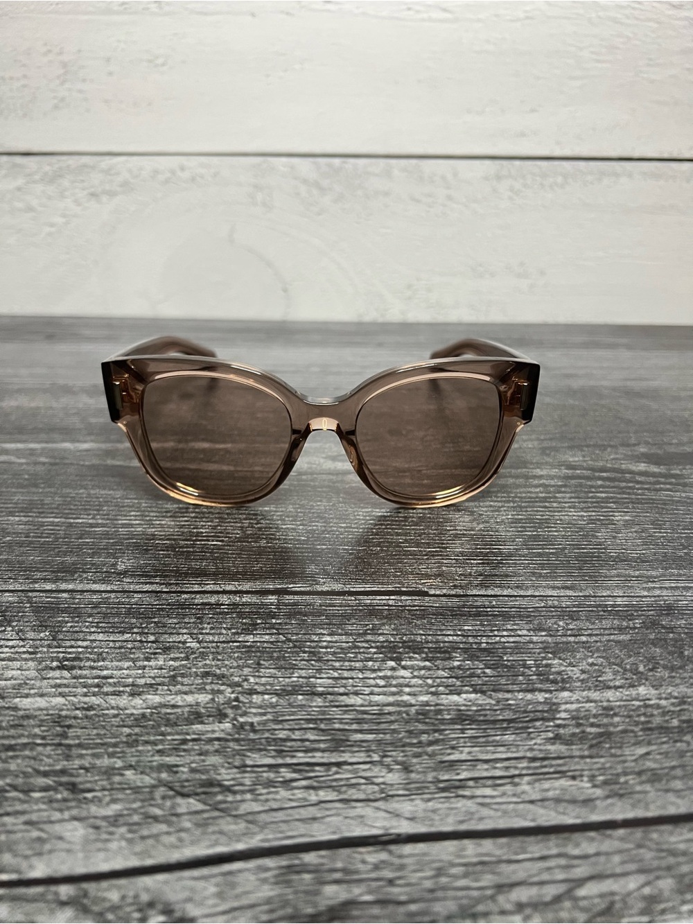 Salvatore Ferragamo Translucent Tan Sunglasses - Picture 2 of 6